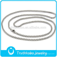 TKB-JN0090 Argent pur de haute qualité 316L exquis avec chaîne et collier en acier inoxydable